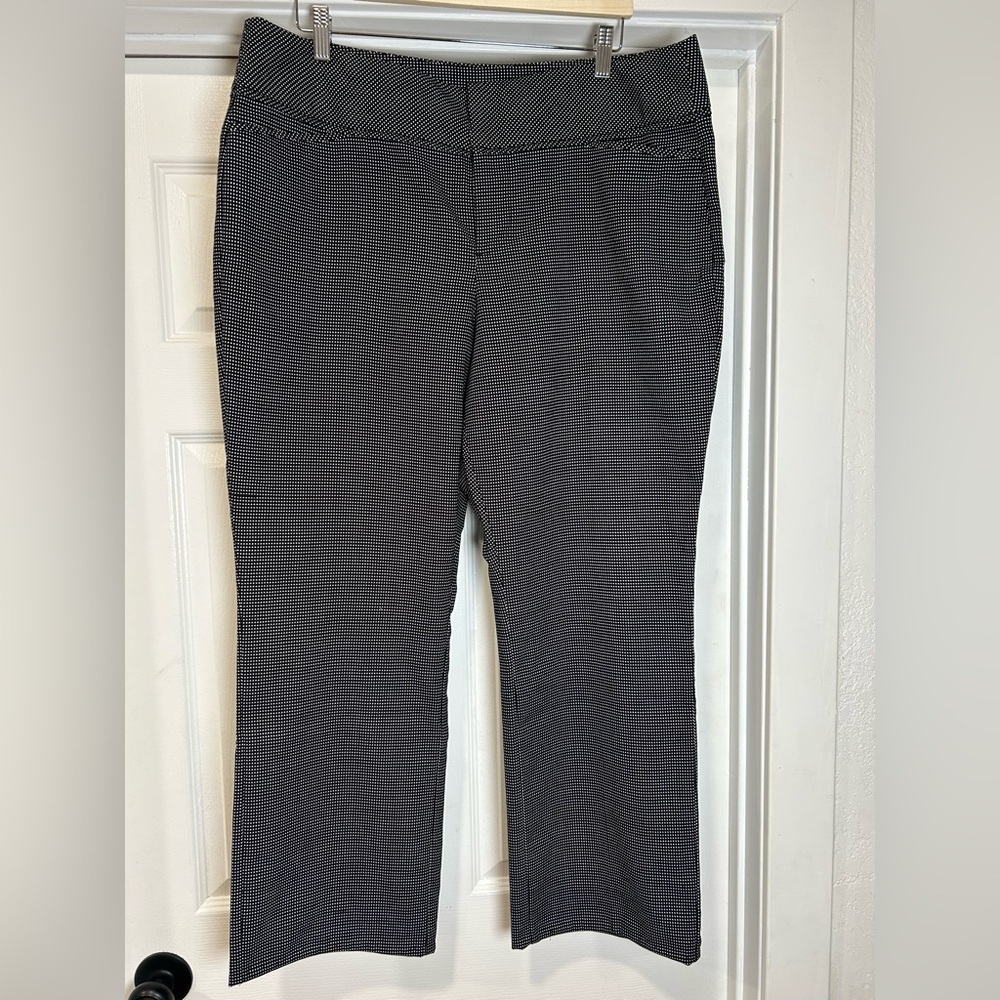 Elle Black and White Polka Dot Pants